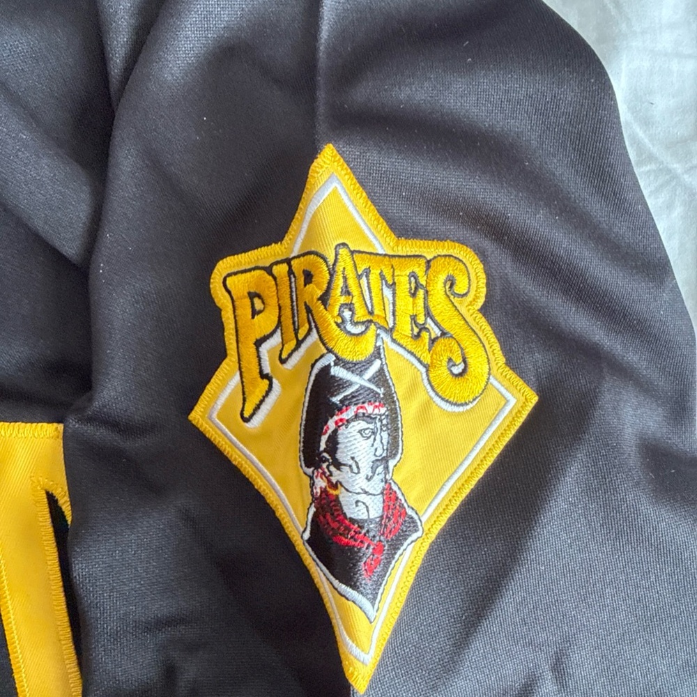 Mens Mitchell & Ness Barry Bonds #24 Pittsburgh Pirates Jersey Sz XL - Picture 5 of 7